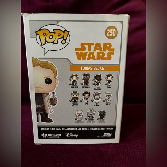 Star Wars Tobias Beckett funko pop - Picture 3 of 5